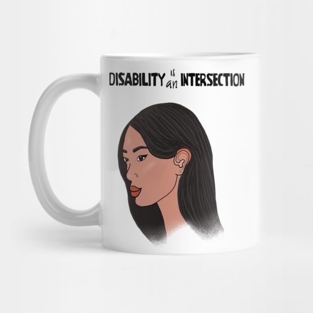 Disability Is An Intersection Hearing Aid by Dissent Clothing